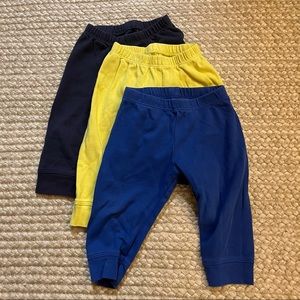 (3) pairs of Primary baby pants 100% OrganicCotton